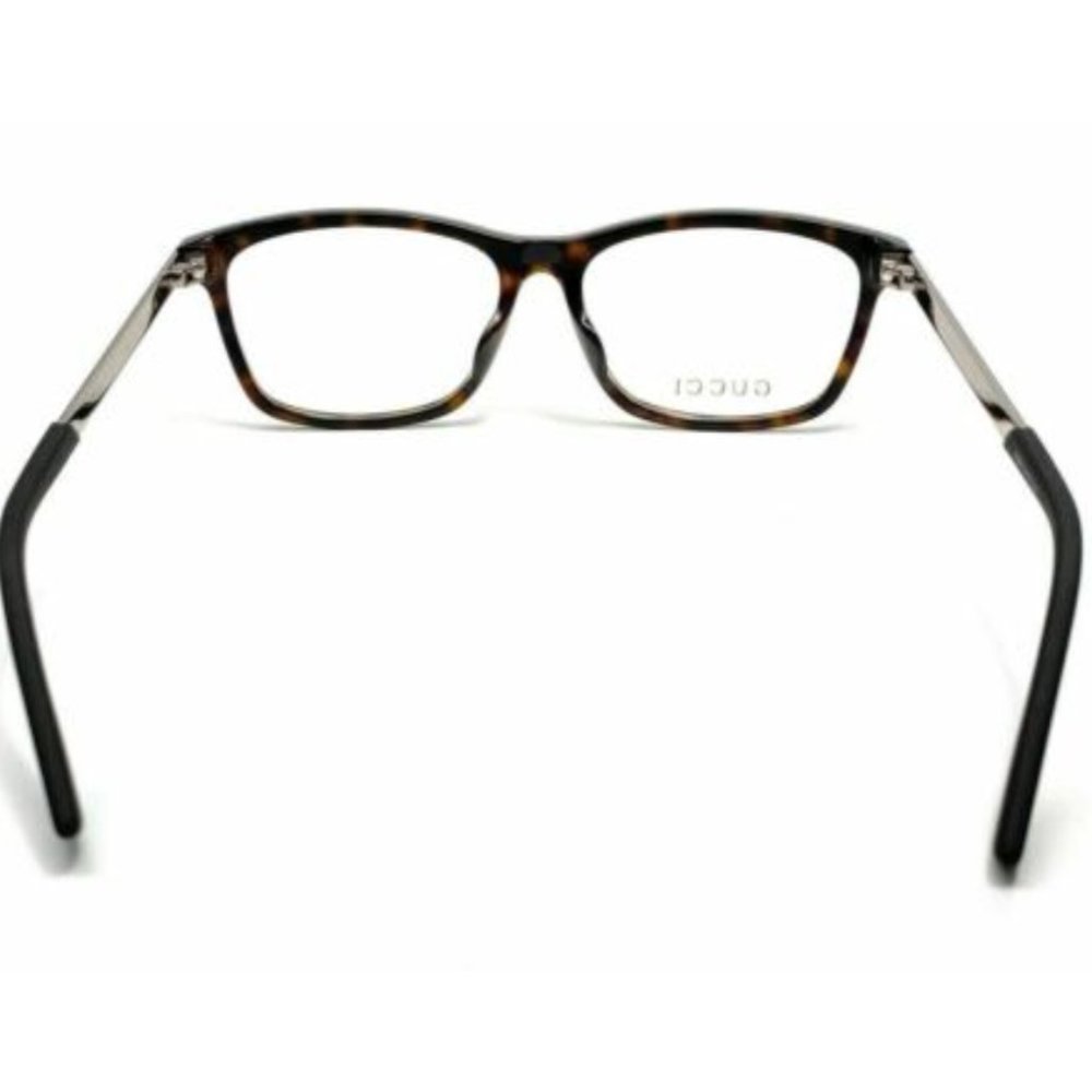 Gucci Men's Havana Rectangle Eyeglasses! - Picture 4 of 4